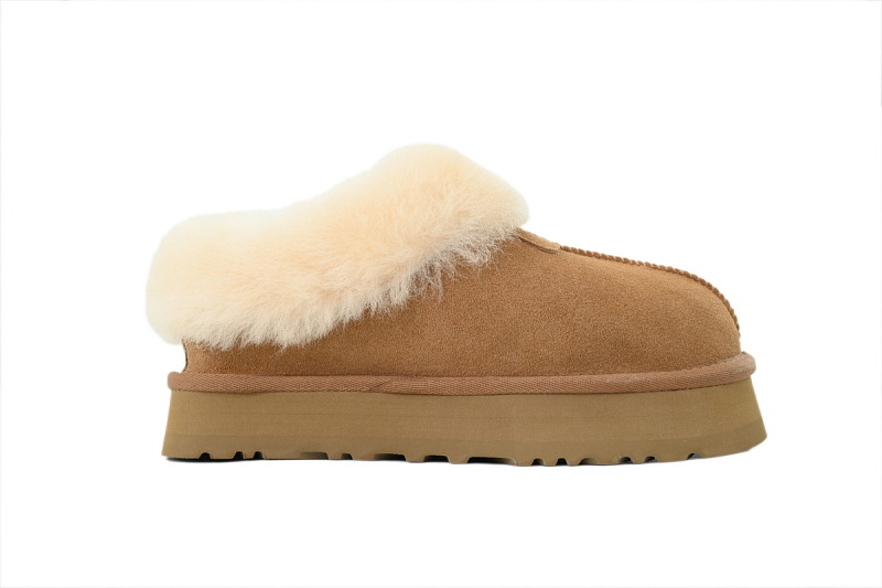 【BA3AP】塔茨勒厚底栗色 UGG 时尚及踝雪地靴 1134811 Tatzler Thick chestnut base