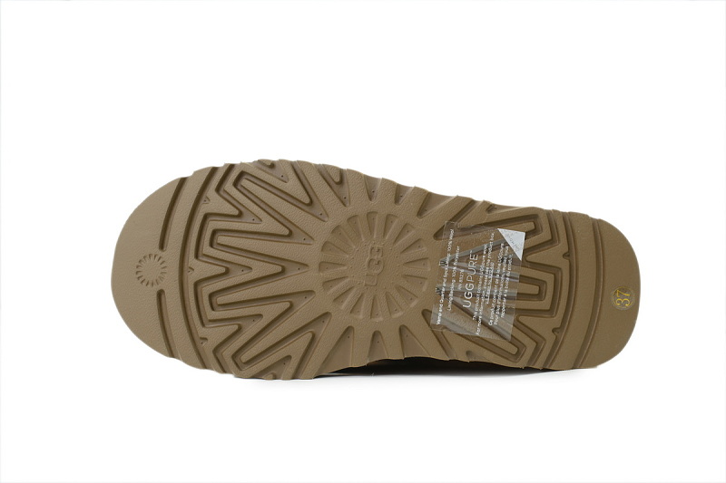 【BA3AP】塔茨勒厚底栗色 UGG 时尚及踝雪地靴 1134811 Tatzler Thick chestnut base