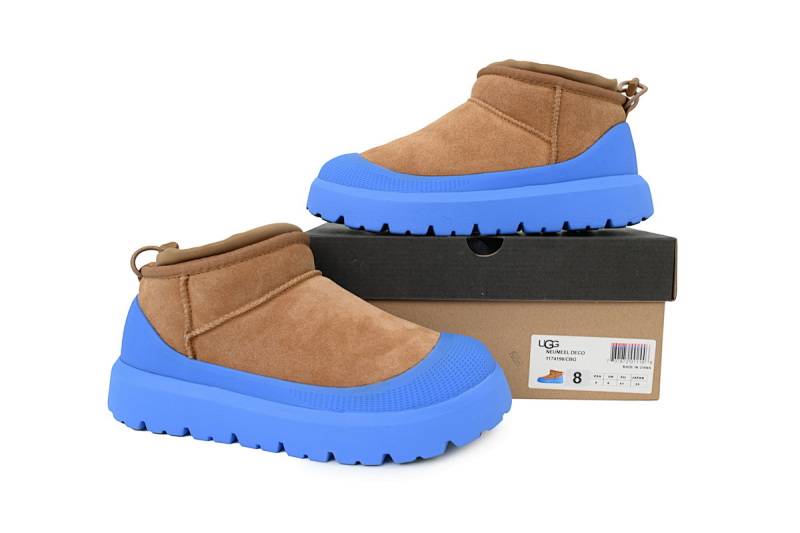 【CA7AP】王二代中筒蓝色  UGG 时尚舒适雪地靴 Wang And Generation Middle Tube Blue
