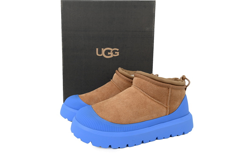 【CA7AP】王二代中筒蓝色  UGG 时尚舒适雪地靴 Wang And Generation Middle Tube Blue