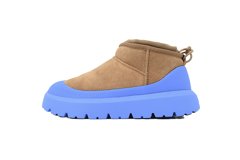 【CA7AP】王二代中筒蓝色  UGG 时尚舒适雪地靴 Wang And Generation Middle Tube Blue