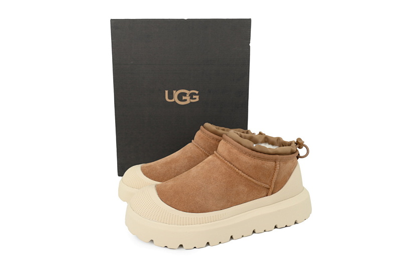 【CA7AP】王二代中筒栗色  UGG 时尚舒适雪地靴 Wang's Second Generation Chestnut Color