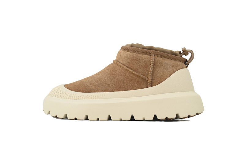【CA7AP】王二代中筒栗色  UGG 时尚舒适雪地靴 Wang's Second Generation Chestnut Color