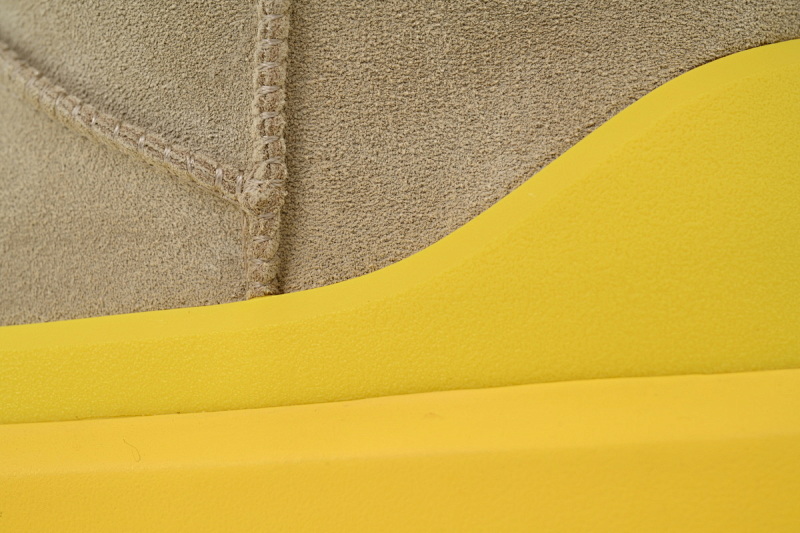 【CA7AP】王二代中筒黄色 UGG 时尚舒适雪地靴 Wang And generation middle tube yellow