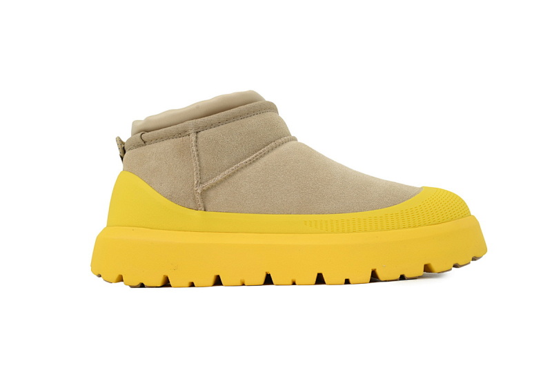 【CA7AP】王二代中筒黄色 UGG 时尚舒适雪地靴 Wang And generation middle tube yellow