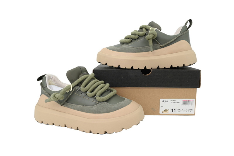 【CA7AP】王二代面包鞋绿色 UGG 时尚舒适雪地靴 Wang Er Dai Bread Shoes Green