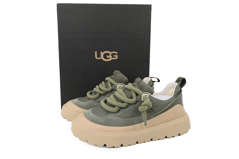 【CA7AP】王二代面包鞋绿色 UGG 时尚舒适雪地靴 Wang Er Dai Bread Shoes Green