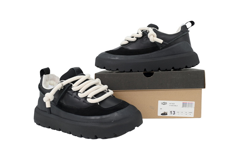 【CA7AP】王二代面包鞋黑色 UGG 时尚舒适雪地靴 Wang Er Dai Bread Shoes Black