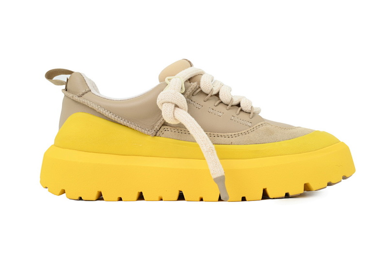 【CA7AP】王二代面包鞋黄色 UGG 时尚舒适雪地靴 Wang Er Dai Bread Shoes Yellow