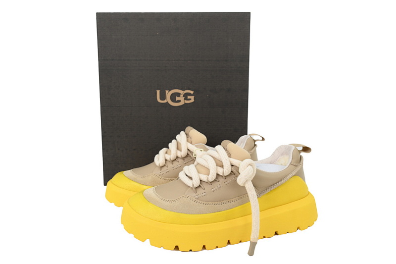 【CA7AP】王二代面包鞋黄色 UGG 时尚舒适雪地靴 Wang Er Dai Bread Shoes Yellow