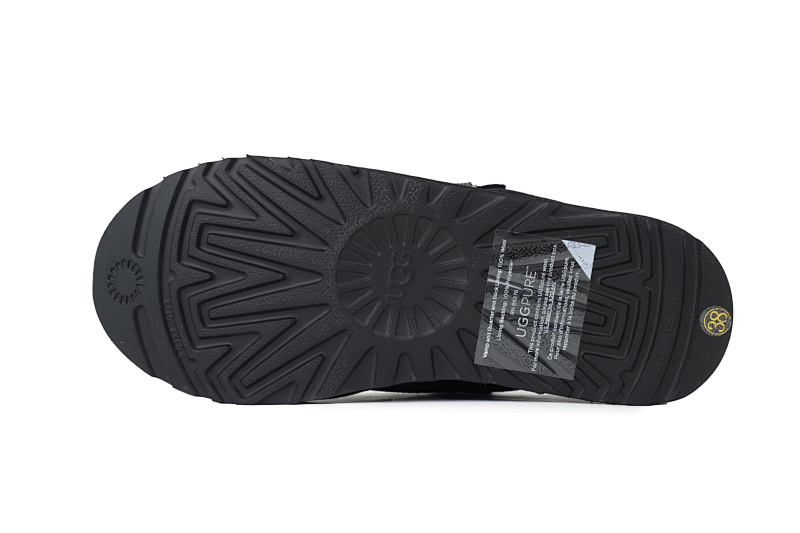 【CA5AP】ugg面包鞋黑色 UGG 简约舒适低帮板鞋 UGG Bread Shoes In Black
