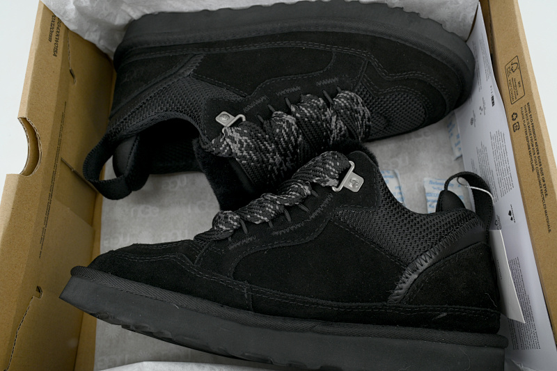【CA5AP】ugg面包鞋黑色 UGG 简约舒适低帮板鞋 UGG Bread Shoes In Black