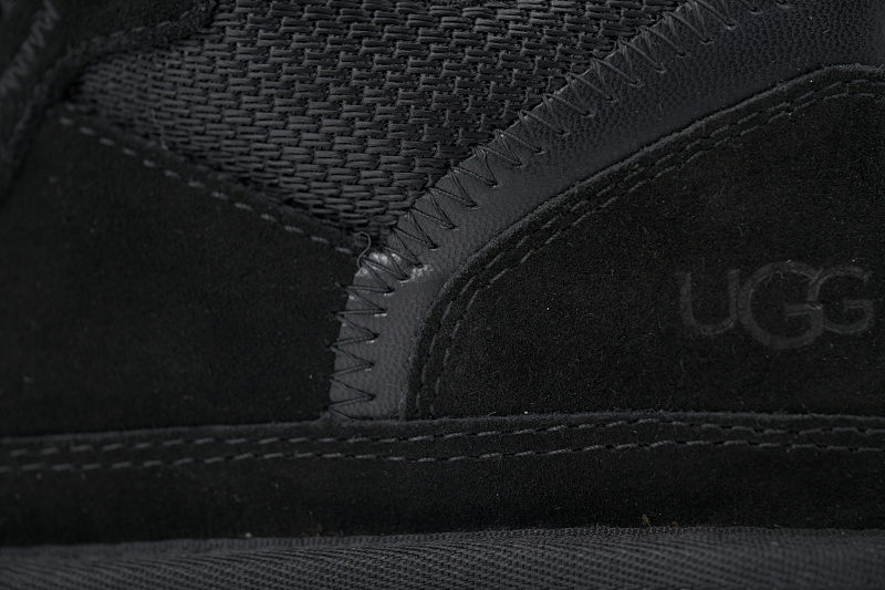 【CA5AP】ugg面包鞋黑色 UGG 简约舒适低帮板鞋 UGG Bread Shoes In Black