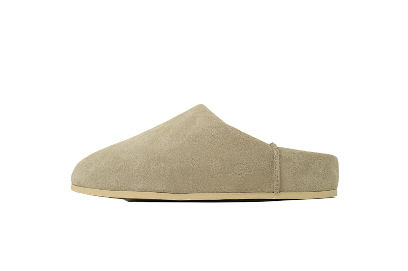 【BA9AP】轻薄一脚蹬沙色 UGG 时尚套脚防磨包头拖鞋 Thin And Light One Foot Sandblasting Color