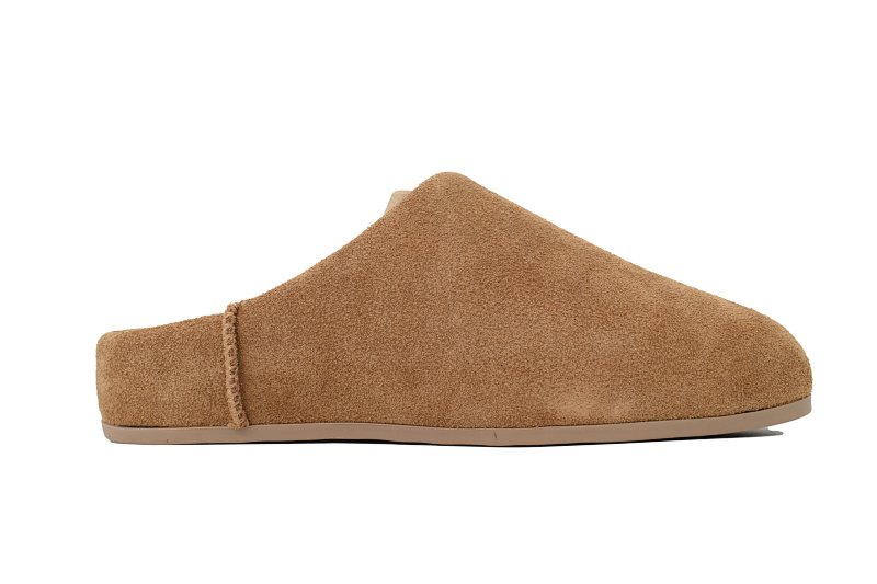 【BA9AP】轻薄一脚蹬栗色  UGG 时尚套脚防磨包头拖鞋 Thin And Light Kick Chestnut Color