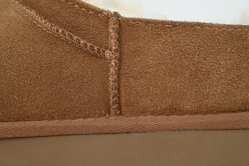 【BA7AP】薄底mini栗色 UGG 绒面保暖复古雪地靴 UGG Thin Base Chestnut Color