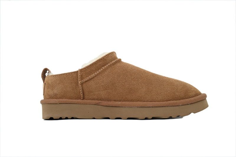 【BA7AP】薄底mini栗色 UGG 绒面保暖复古雪地靴 UGG Thin Base Chestnut Color
