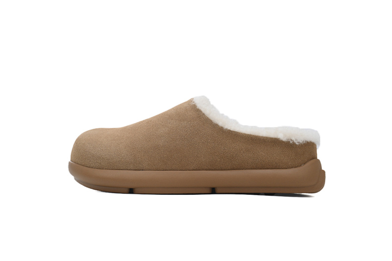 【BA7AP】小土豆棕色 UGG 舒适保暖包头拖鞋 1155888 UGG Brown