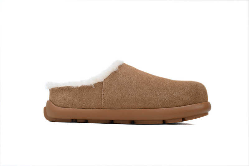 【BA7AP】小土豆棕色 UGG 舒适保暖包头拖鞋 1155888 UGG Brown