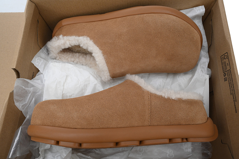 【BA7AP】小土豆棕色 UGG 舒适保暖包头拖鞋 1155888 UGG Brown