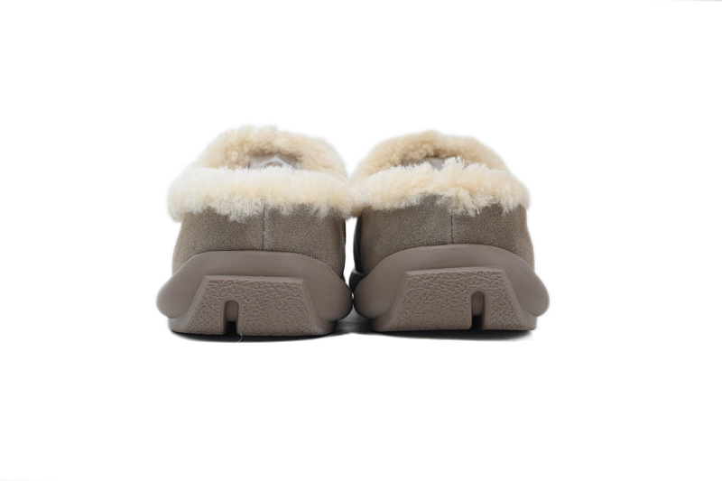 【BA7AP】小土豆沙色 UGG 舒适保暖包头拖鞋 1155888 UGG Khaki
