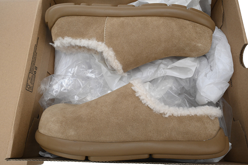 【BA7AP】小土豆栗色 UGG 舒适保暖包头拖鞋 1155888 UGG Brown