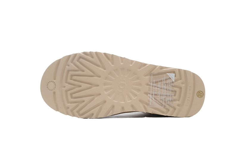 【BA8AP】蝴蝶中筒沙色 UGG 保暖中筒雪地靴 1016501 UGG Khaki
