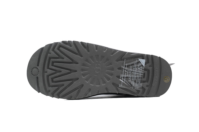 【BA8AP】蝴蝶中筒灰色 UGG 保暖中筒雪地靴 1016501 UGG Grey