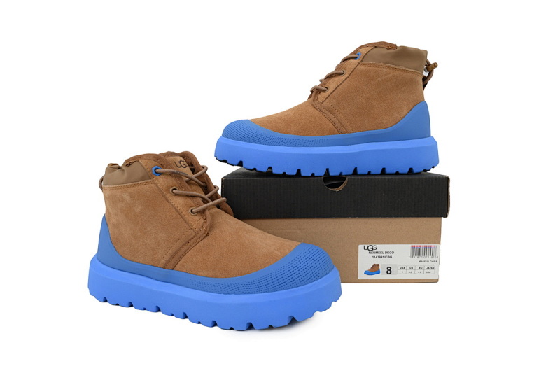 【CA6AP】纽姆中筒棕蓝色 UGG 雪地靴 1143991 UGG Neumel Weather Hybrid Brown Blue