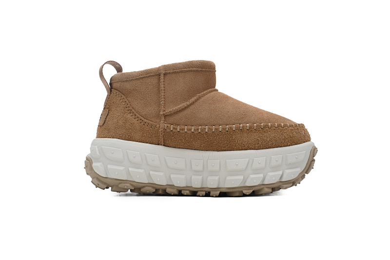 【BA4AP】新款1158200栗色 UGG 厚底短筒雪地靴 1164730 UGG Brown