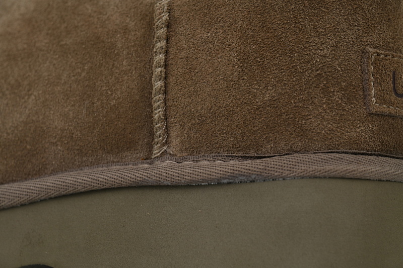 【BA4AP】渔人拉链高筒咖色 UGG 拉链圆头雪地靴 1158313 UGG Coffee