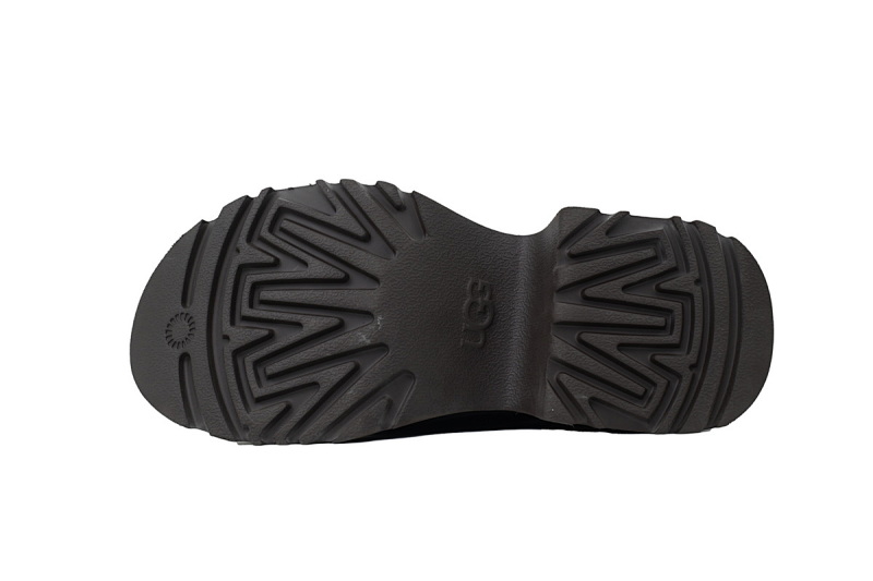 【BA4AP】渔人拉链高筒黑色 UGG 拉链圆头雪地靴 1158313 UGG Black