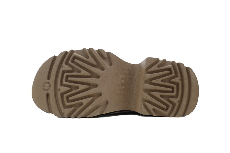 【BA4AP】渔人拉链高筒栗色 UGG 拉链圆头雪地靴 1158313 UGG Brown