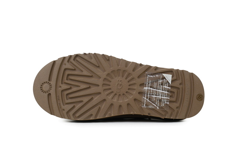 【BA3AP】厚底松紧切尔西 UGG 厚底短筒切尔西靴 1134526 UGG Brown