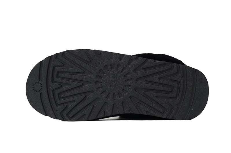 【BA2AP】毛毛虫厚底黑色 UGG 保暖及踝雪地靴 1146390 UGG Tazzlita Black