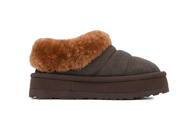 【BA2AP】毛毛虫厚底咖色 UGG 保暖及踝雪地靴 1146390 UGG Tazzlita Coffee
