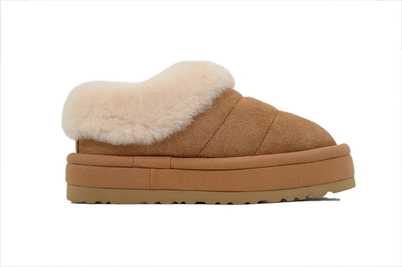【BA2AP】毛毛虫厚底栗色 UGG 保暖及踝雪地靴 1146390 UGG Tazzlita Brown