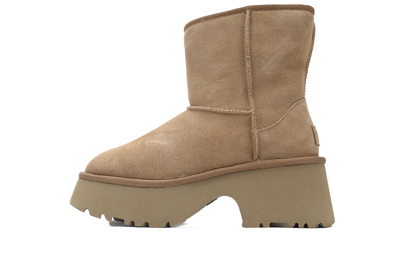 yupoo_315731_6f32b541.jpg 【BA1AP】渔人坡跟高筒栗色 UGG 圆头套筒短靴 1158310 UGG Brown