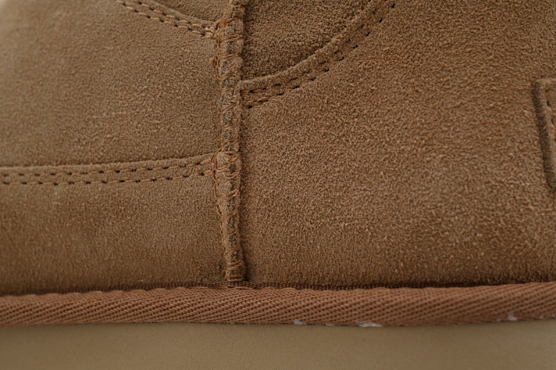 【BA1AP】套筒松紧栗色 UGG 圆头套筒短靴 1158051 UGG Brown