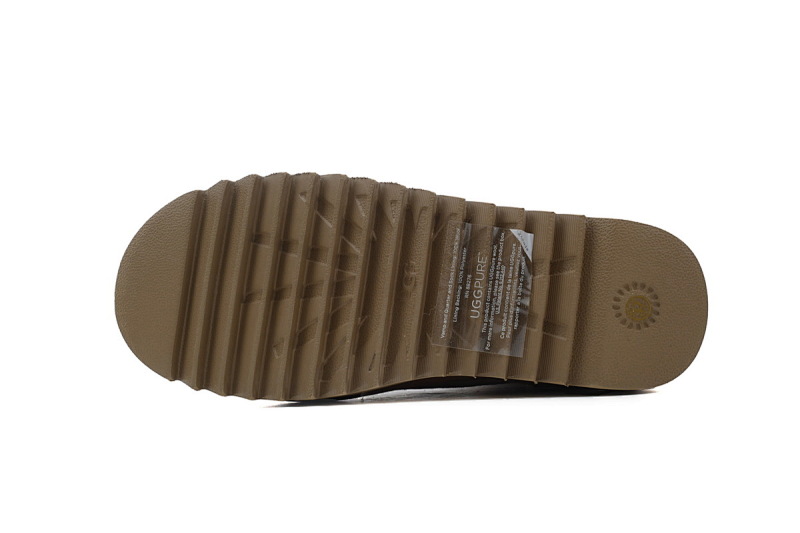 【BA1AP】套筒松紧栗色 UGG 圆头套筒短靴 1158051 UGG Brown