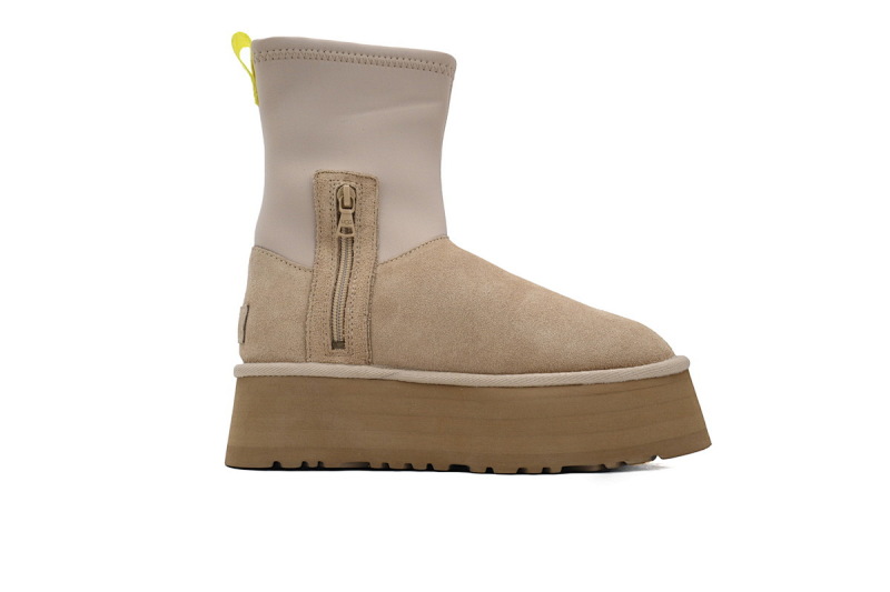 【BA0AP】铅笔靴沙色 UGG 时尚拉链短靴 1144031 UGG Khaki