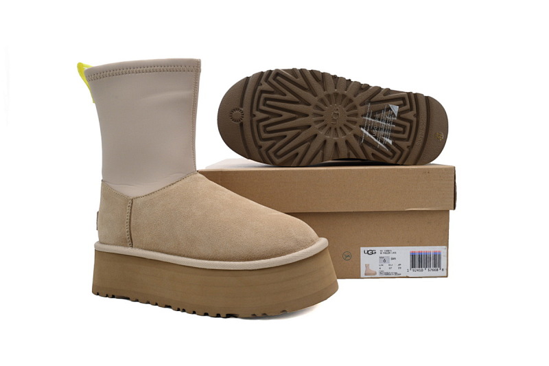 【BA0AP】铅笔靴沙色 UGG 时尚拉链短靴 1144031 UGG Khaki