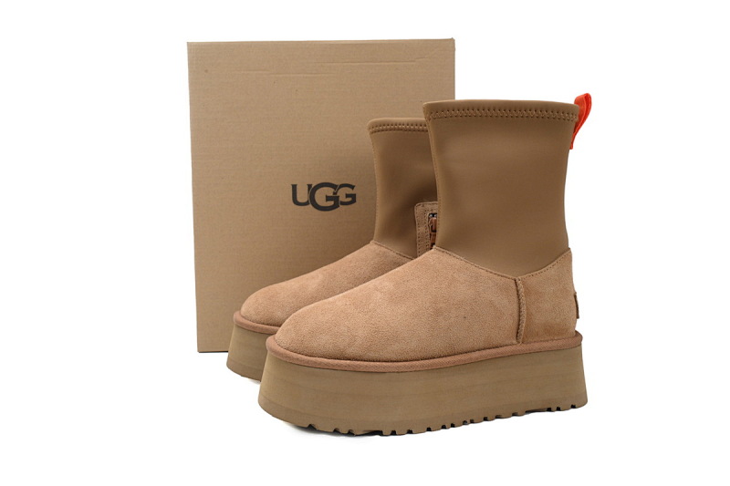 【BA0AP】铅笔靴栗色 UGG 时尚拉链短靴 1144031 UGG Brown