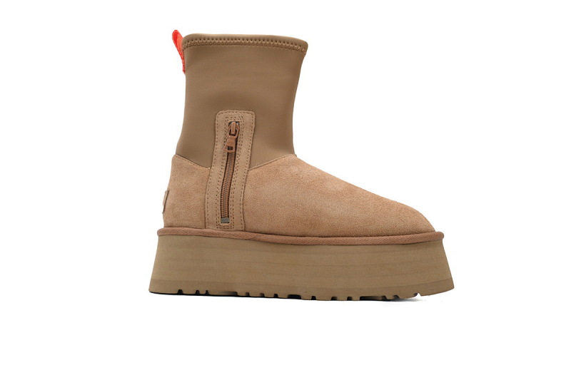 【BA0AP】铅笔靴栗色 UGG 时尚拉链短靴 1144031 UGG Brown