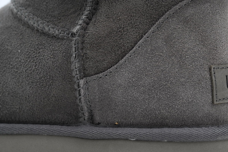 【BA9AP】高筒short灰色 UGG 保暖高筒雪地靴 1016223 UGG Classic Short Grey