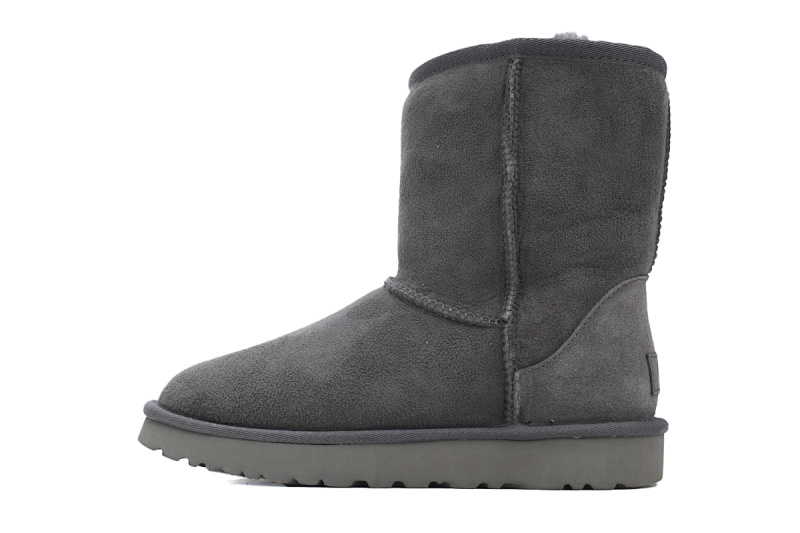 【BA9AP】高筒short灰色 UGG 保暖高筒雪地靴 1016223 UGG Classic Short Grey