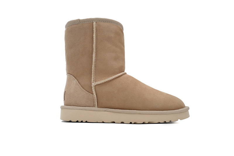 【BA9AP】高筒short沙色 UGG 保暖高筒雪地靴 1016223 UGG Classic Short Khaki
