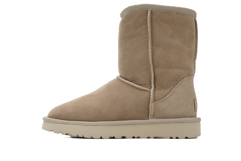 【BA9AP】高筒short沙色 UGG 保暖高筒雪地靴 1016223 UGG Classic Short Khaki