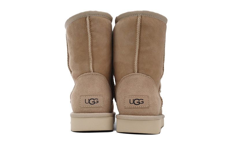 【BA9AP】高筒short沙色 UGG 保暖高筒雪地靴 1016223 UGG Classic Short Khaki