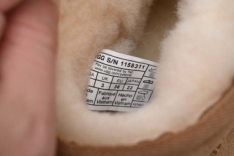 【BA9AP】渔人靴低筒栗色 UGG 保暖厚底雪地靴 1158311 UGG Brown